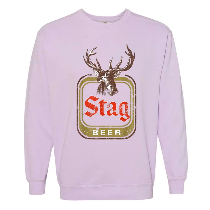 Stag Beer Vintage Garment-Dyed Sweatshirt