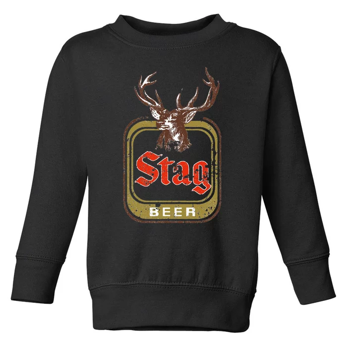 Stag Beer Vintage Toddler Sweatshirt