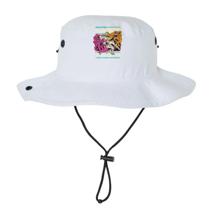 Space Busters Video Game Cartridge Legacy Cool Fit Booney Bucket Hat