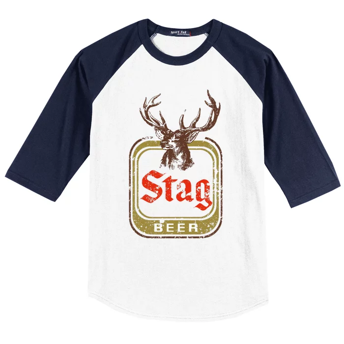 Stag Beer Vintage Baseball Sleeve Shirt