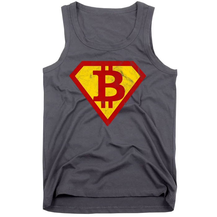 Super Bitcoin Vintage Tank Top