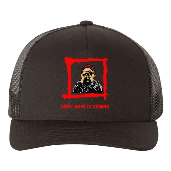 Sudden Boss Visit Panic Stay Cool Impress Succeed Yupoong Adult 5-Panel Trucker Hat