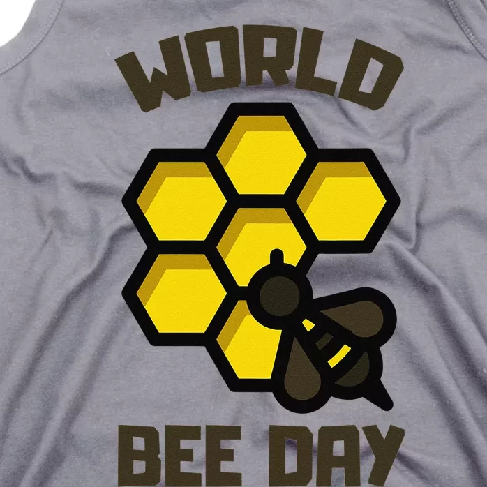 Save Bees World Bee Day Beehive Honey Tank Top