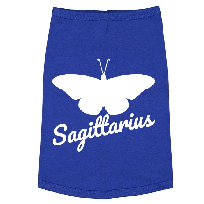 Sagittarius Butterfly Wings Sagittarius Zodiac Sign To Cool Gift Doggie Tank