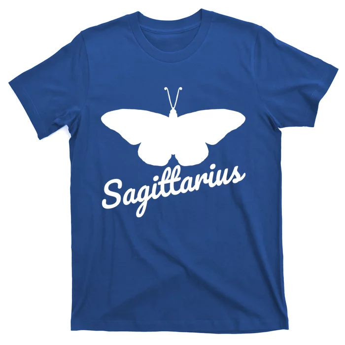 Sagittarius Butterfly Wings Sagittarius Zodiac Sign To Cool Gift T-Shirt