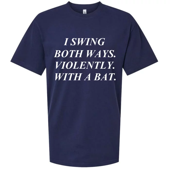 Swinging Both Ways Sueded Cloud Jersey T-Shirt