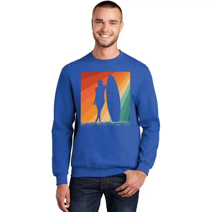 Surf Board Water Tall Sweatshirt