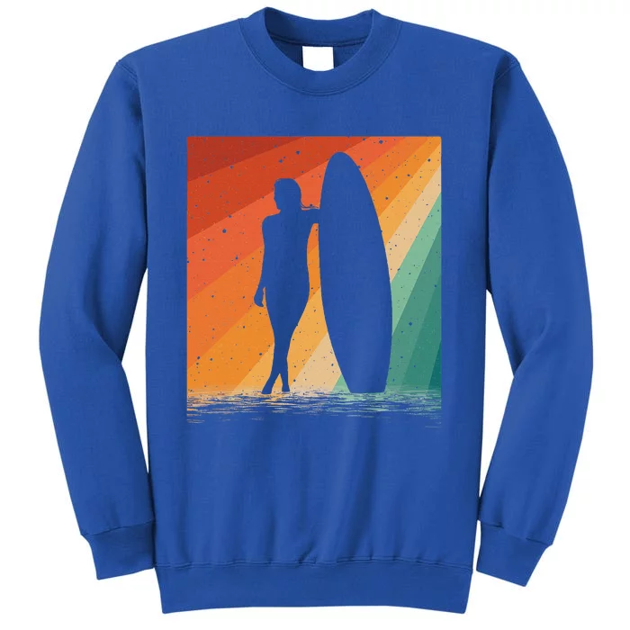 Surf Board Water Tall Sweatshirt