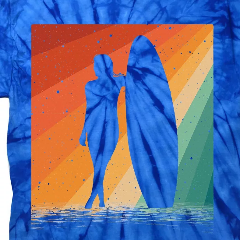 Surf Board Water Tie-Dye T-Shirt