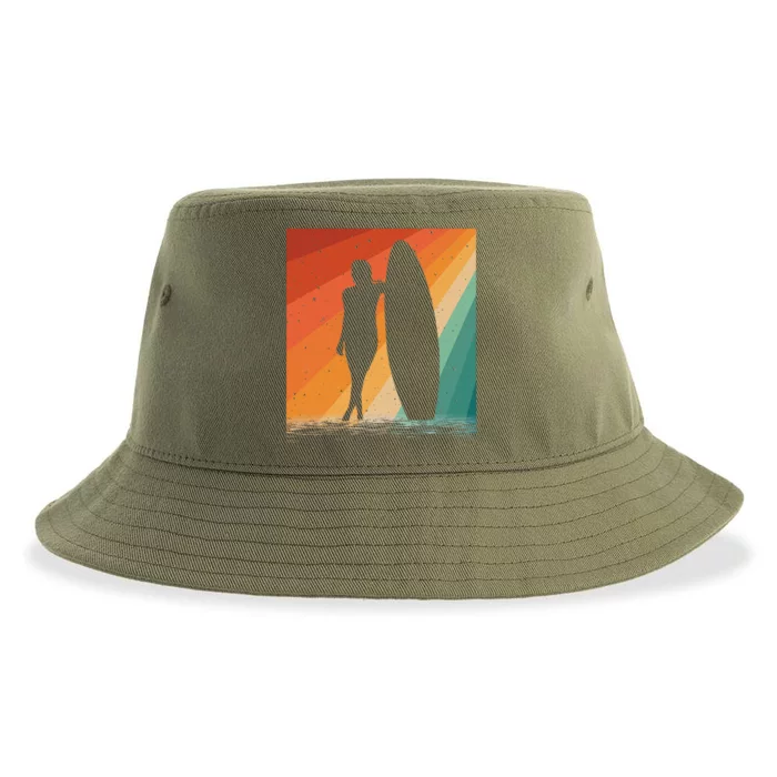 Surf Board Water Sustainable Bucket Hat