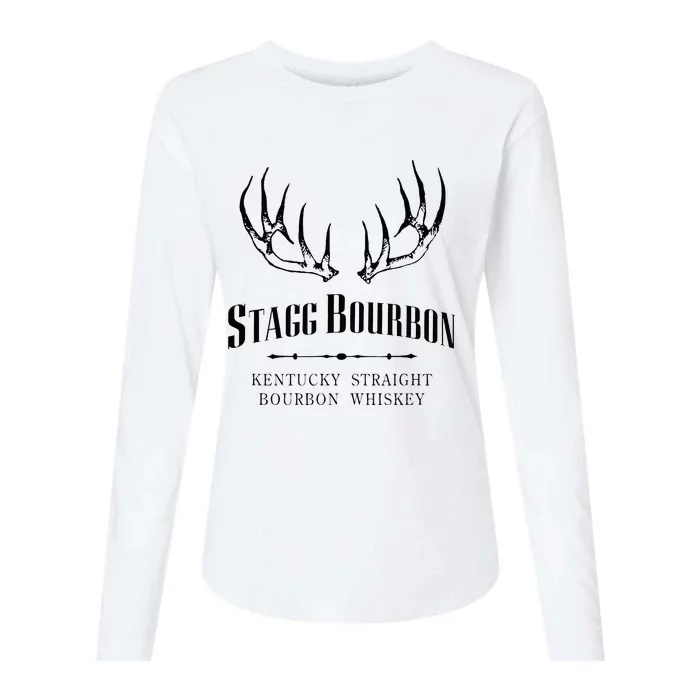 Stagg Bourbon Whiskey Kentucky Distillery Womens Cotton Relaxed Long Sleeve T-Shirt