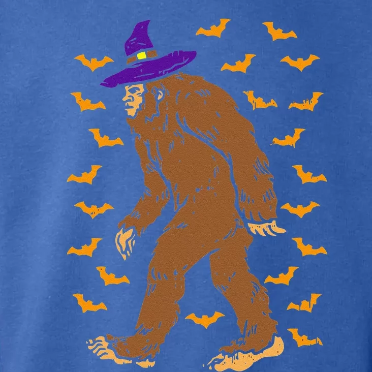 Scary Bigfoot Witch Hat Pumpkin Halloween Sasquatch Lovers Toddler Hoodie