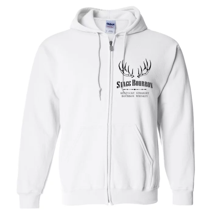 Stagg Bourbon Whiskey Kentucky Distillery Full Zip Hoodie