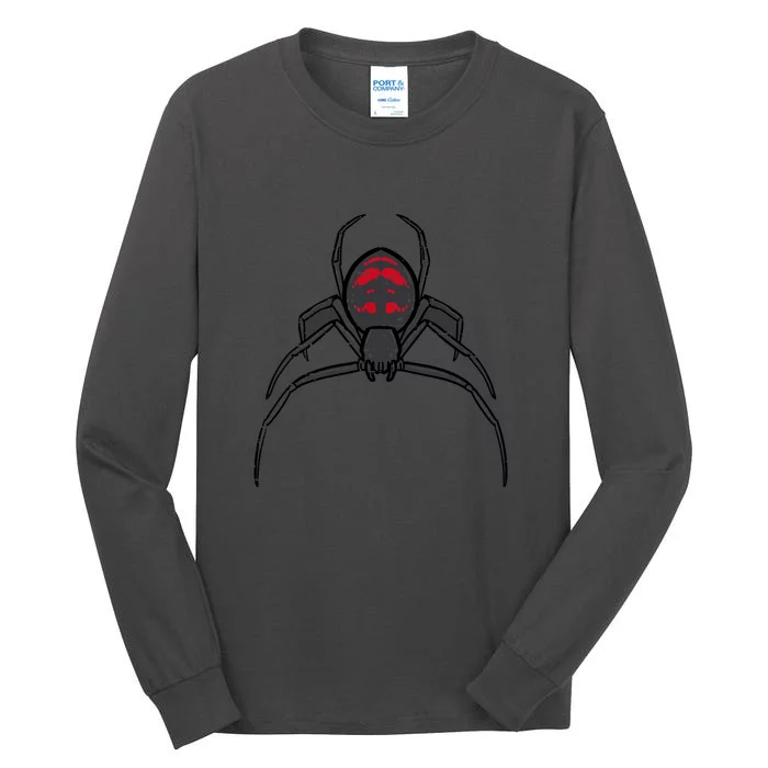 Spider Black Widow Halloween Costume For Men Boy Women Gift Tall Long Sleeve T-Shirt