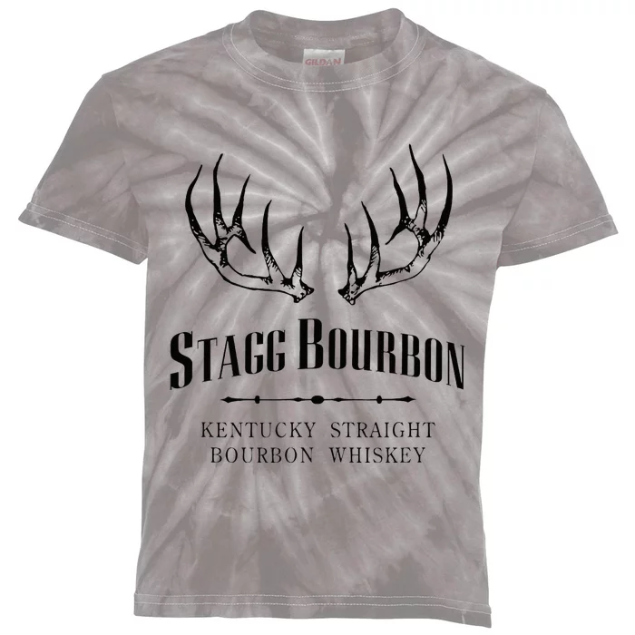 Stagg Bourbon Whiskey Kentucky Distillery Kids Tie-Dye T-Shirt