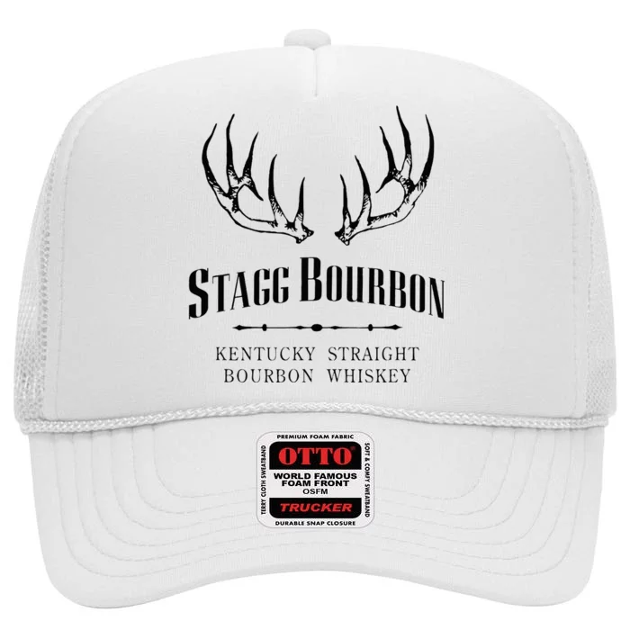 Stagg Bourbon Whiskey Kentucky Distillery High Crown Mesh Trucker Hat