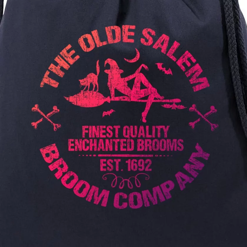 Sexy Basic Witch Olde Salem Broom Company Emblem Herbalist Cute Gift Drawstring Bag