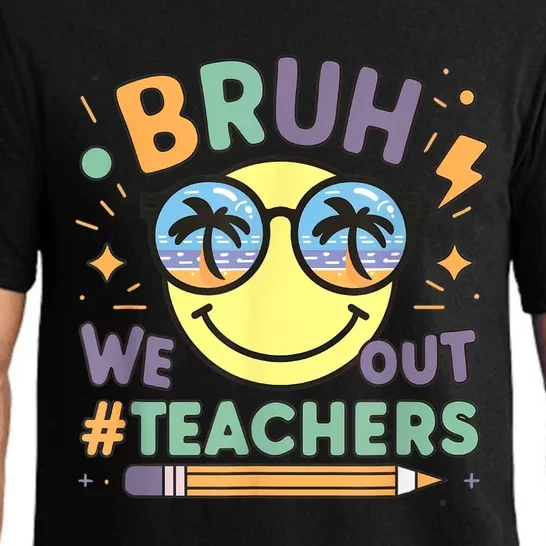 Summer Bruh We Out Teachers End Of School Year Teacher Gift Pajama Set