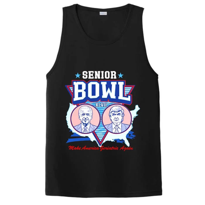 Senior Bowl Xlvii Make America Geriatric Again Performance Tank