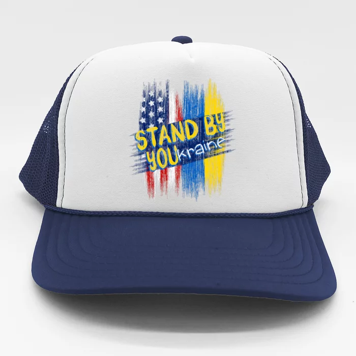 Stand By YOUkraine Trucker Hat