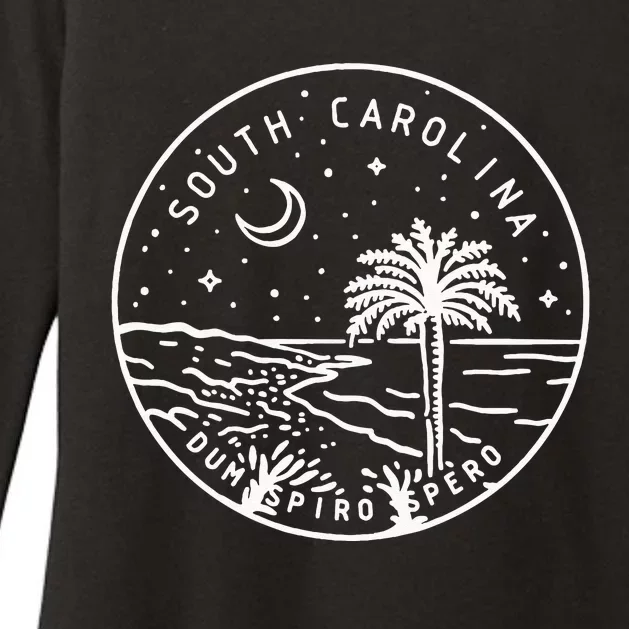 South Carolina 1788 State Of South Carolina Womens CVC Long Sleeve Shirt