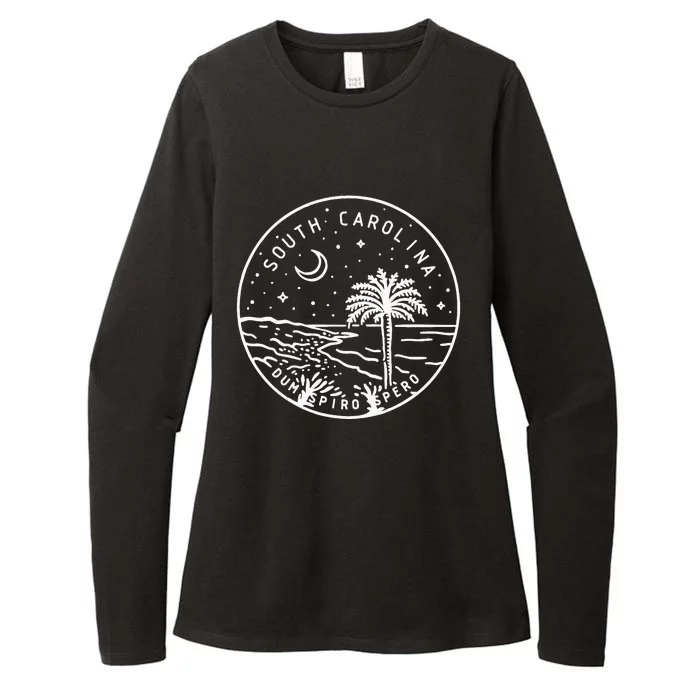 South Carolina 1788 State Of South Carolina Womens CVC Long Sleeve Shirt