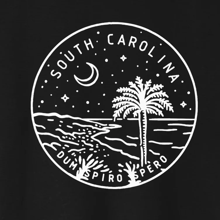 South Carolina 1788 State Of South Carolina Women's Crop Top Tee