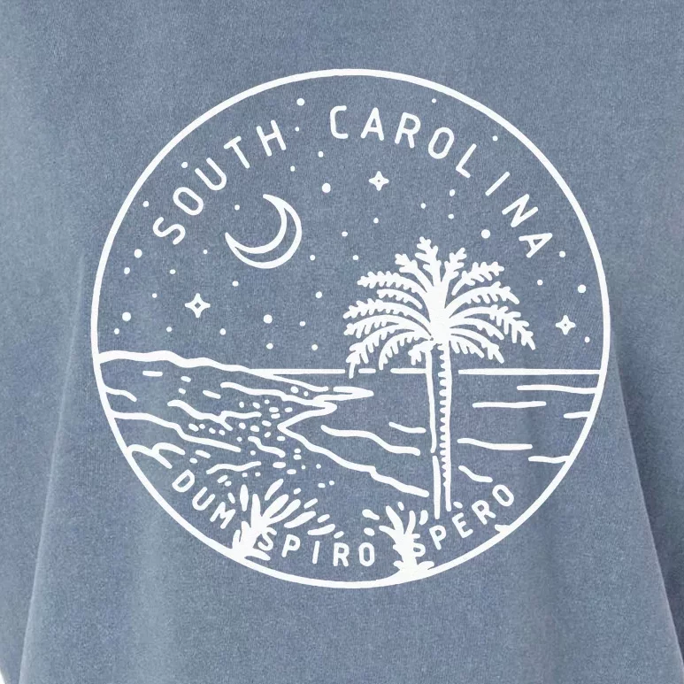 South Carolina 1788 State Of South Carolina Garment-Dyed Women's Muscle Tee