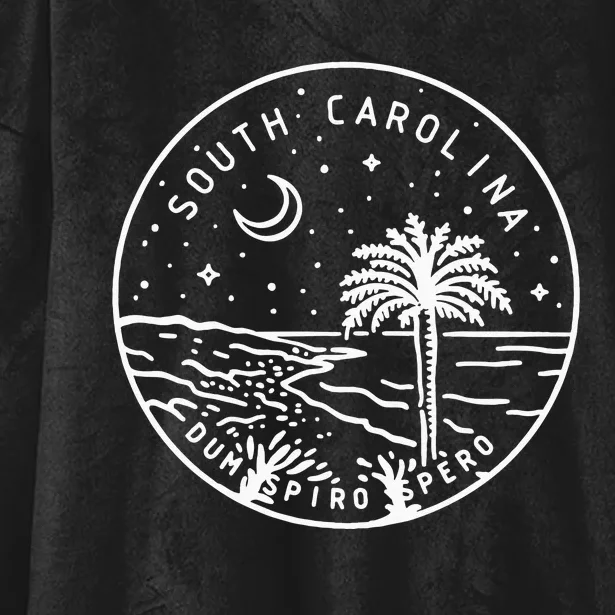 South Carolina 1788 State Of South Carolina Hooded Wearable Blanket