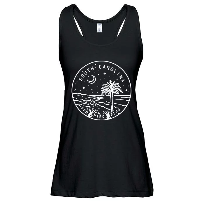 South Carolina 1788 State Of South Carolina Ladies Essential Flowy Tank