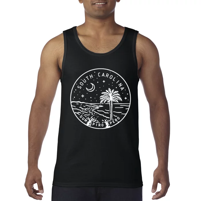 South Carolina 1788 State Of South Carolina Tank Top