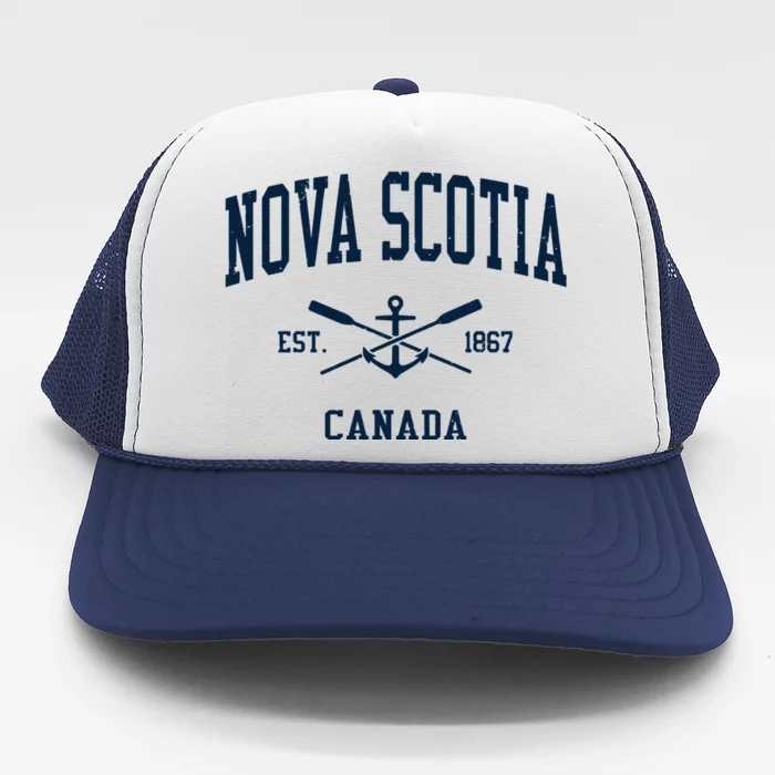 Scotia Canada 1867 Vintage Trucker Hat