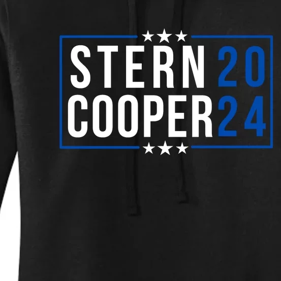 Stern Cooper 2024, Presidential Elect Campaign Men Women Women's Pullover Hoodie