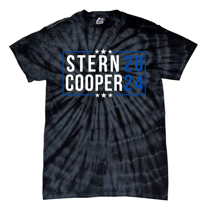 Stern Cooper 2024, Presidential Elect Campaign Men Women Tie-Dye T-Shirt