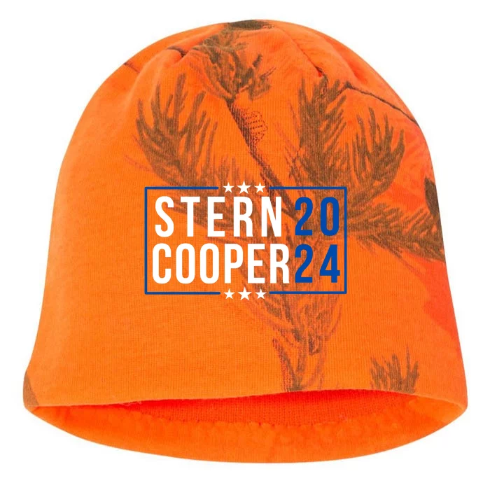 Stern Cooper 2024, Presidential Elect Campaign Men Women Kati - Camo Knit Beanie