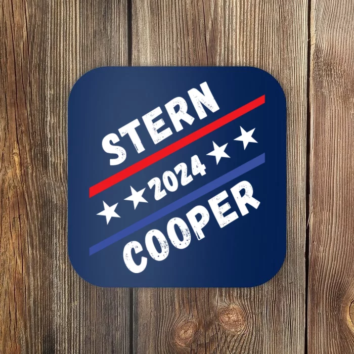 Stern Cooper 2024 Elect Sterncooper Funny Presidential 2024 Campaign Election Coaster