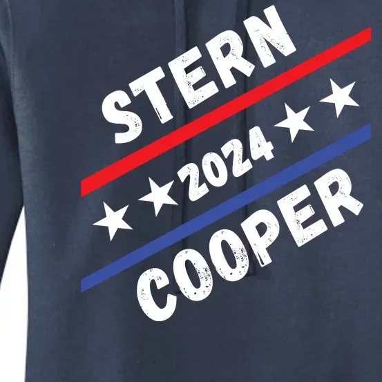 Stern Cooper 2024 Elect Sterncooper Funny Presidential 2024 Campaign Election Women's Pullover Hoodie