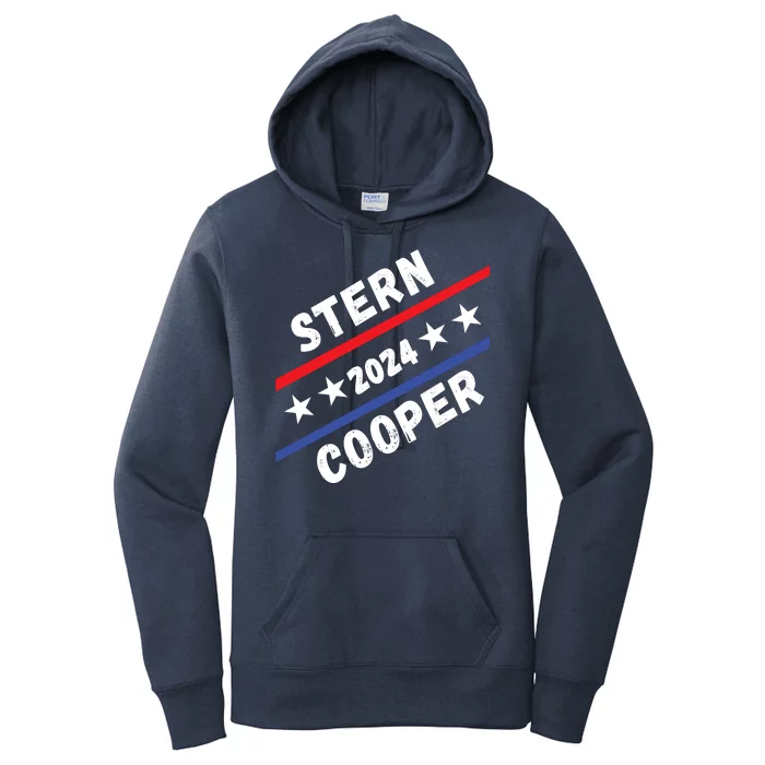 Stern Cooper 2024 Elect Sterncooper Funny Presidential 2024 Campaign Election Women's Pullover Hoodie