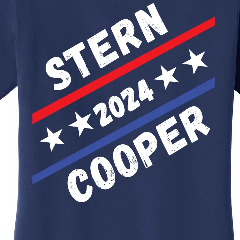 Stern Cooper 2024 Elect Sterncooper Funny Presidential 2024 Campaign Election Women's T-Shirt