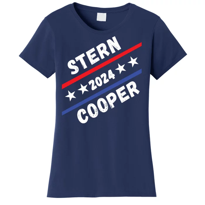 Stern Cooper 2024 Elect Sterncooper Funny Presidential 2024 Campaign Election Women's T-Shirt