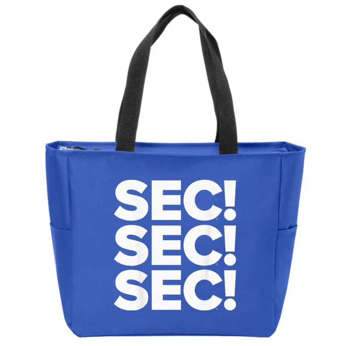 Sec Champs 2024 Baseball Zip Tote Bag