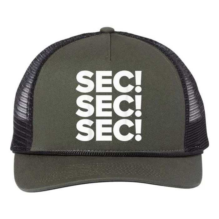 Sec Champs 2024 Baseball Retro Rope Trucker Hat Cap