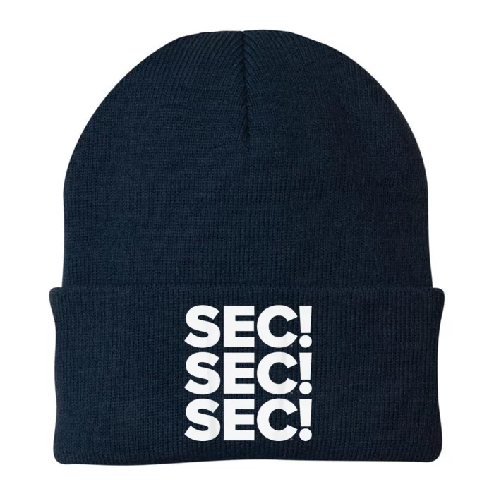 Sec Champs 2024 Baseball Locker Room Knit Cap Winter Beanie