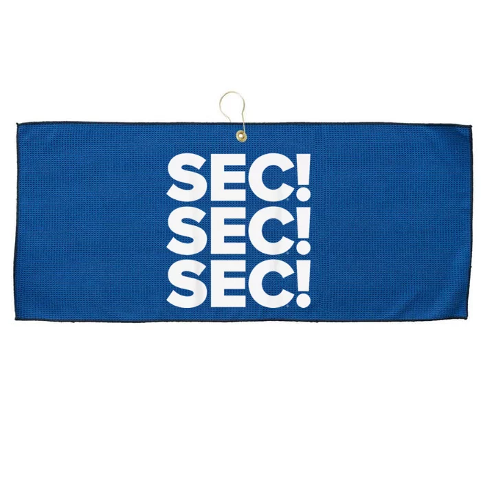 Sec Champs 2024 Baseball Locker Room Large Microfiber Waffle Golf Towel