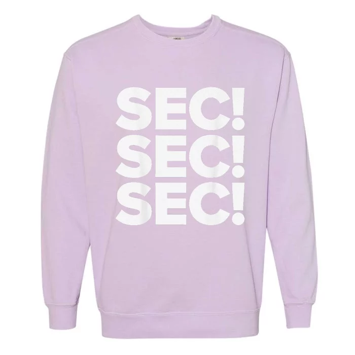 Sec Champs 2024 Baseball Locker Room Garment-Dyed Sweatshirt