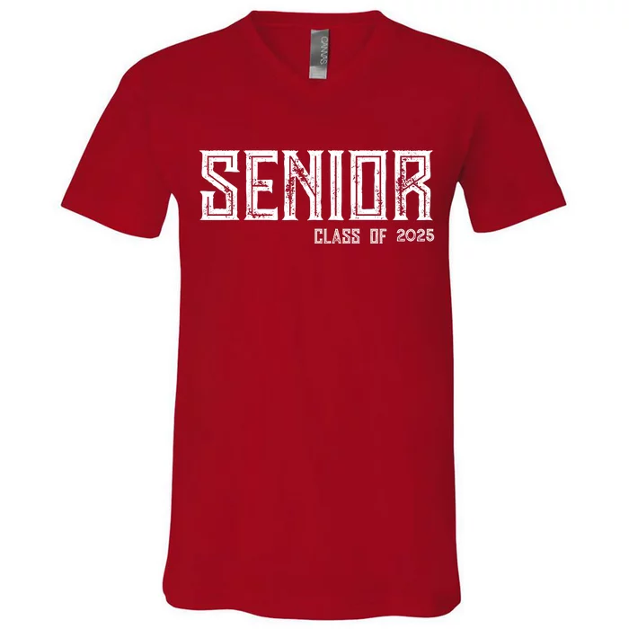 Senior Class 2025 V-Neck T-Shirt