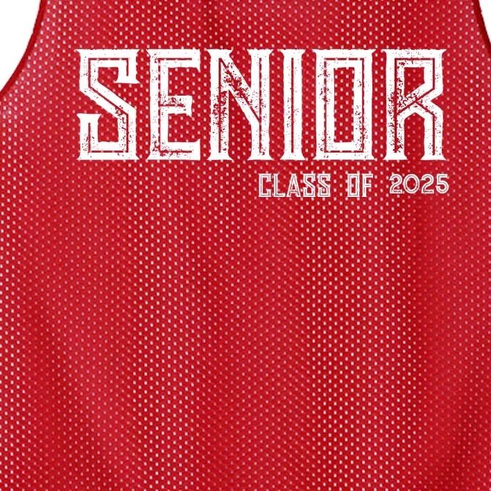 Senior Class 2025 Mesh Reversible Basketball Jersey Tank