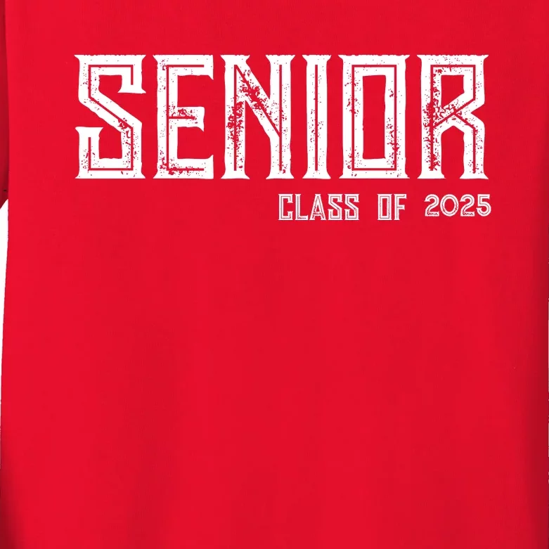 Senior Class 2025 Kids Long Sleeve Shirt