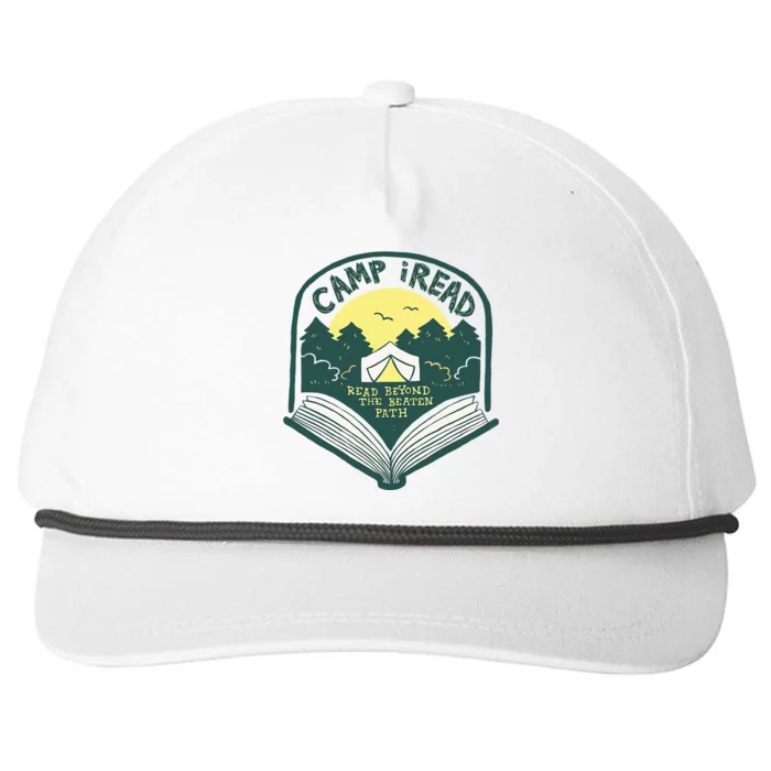 Summer Camp 2022 Read Beyond the Beaten Path STEM Teacher Snapback Five-Panel Rope Hat