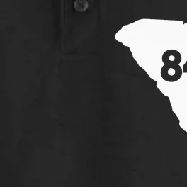 South Carolina 843 Area Code Dry Zone Grid Performance Polo